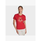 Converse Kadın Chuck Logolu Matalik Kırmızı T-Shirt