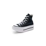 Converse Kadın Chuck Taylor All Star Lift Çift Yığın Spor Ayakkabı, Siyah/Beyaz/Siyah, 37.5 EU