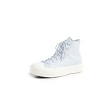 Converse Kadın Chuck Taylor All Star Lift Spor Ayakkabı, Moonbathe/Egret/Ay, 37 EU