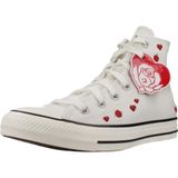 Converse Kadın Chuck Taylor All Star Spor Ayakkabı, Vintage Beyaz/Kırmızı/Ak balıkçıl, 37.5 EU