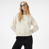 Converse Kadın Krem Sweatshirt - 004-Krem - XS