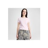 converse Kadın Pembe Crop T-Shirt