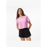 Converse Kadın Pembe Grafik Baskılı T-Shirt