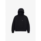 Converse Kadın Siyah Yarım Fermuarlı Hoodie