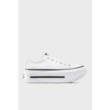 Converse Logolu Tırtıklı Platform Taban Sneaker Bayan Ayakkabı A15491C 102 BEYAZ-SİYAH
