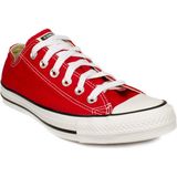 Converse M7652C All Star Ox Kırmızı Sneakers Tekstil Malzemeden Düz Tabanlı Ayakkabı