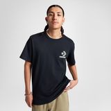 Converse Nature Center Erkek Grafik Baskılı Siyah T-Shirt - M - 001-Siyah