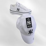 Converse Newyork Lift Platform White Kadın Sneaker Spor Ayakkabı (Şapka Hediyeli)