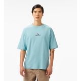 Converse Oversize Fit Erkek Mavi T-Shirt - 423-Mavi