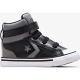 Converse Pro Blaze Bebek Gri Deri Bot Erkek Çocuk İçin Rahat Tabanlı Günlük Kullanım - 055-Gri