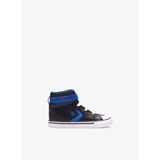 Converse Pro Blaze Strap Leather Easy On Bebek Siyah Bot