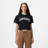 Converse Retro Chuck Kadın Siyah T-Shirt - M - 001-Siyah