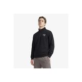 Converse Retro Collared Quarter-Zip Crew Erkek Siyah Sweatshirt