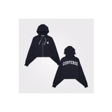 converse Retro Full-zip Kadın Siyah Eşofman Üstü