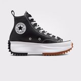 Converse Run Star Hike Platform Foundational Leather Kadın Siyah Sneaker - 7-Siyah