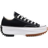 Converse Run Star Hıke Siyah Kadın Sneaker Ayakkabı Kanvas Platform Dış Taban ile Konforlu Tasarım