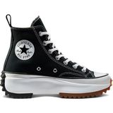 Converse Run Star Hike Unisex Siyah Sneaker Nefes Alabilir Yapı ile Spor ve Günlük Kombin 45 Numaralı 001