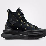 Converse Run Star Legacy Cx Platform Star Studded Kadin Siyah Sneaker