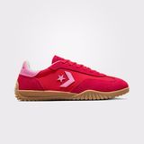 Converse Run Star Trainer Unisex Kırmızı Süet Sneaker - 600-Kırmızı