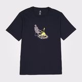 Converse Sizzling Skeleton Erkek Siyah T-Shirt
