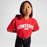 Converse Sporty Cropped Kadın Kırmızı T-Shirt - 2XL