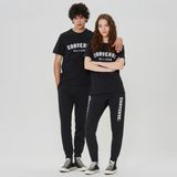 Converse Standard Fit All Star Single Screen Print Unisex Siyah Pantolon - 001-Siyah