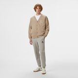 Converse Star Chevron Baskılı Erkek Oversize Fit Gri Eşofman Altı - 030-Gri
