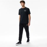 Converse Star Chevron Baskılı Erkek Oversize Fit Siyah Eşofman Alti - 2XL - 001-Siyah