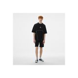 Converse Star Chevron Baskılı Erkek Oversize Fit Siyah Şort