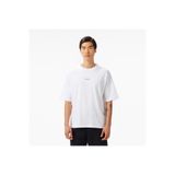 converse Star Chevron Baskılı Oversize Fit Erkek Beyaz T-shirt