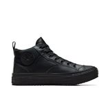Converse Uniseks-Yetişkin Chuck Taylor All Star Malden Sokak Botları Moda, Siyah/Siyah/Siyah, 5.5 Women/3.5 Men
