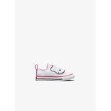 Converse x Hello Kitty Chuck Taylor All Star One Strap Bebek Beyaz Sneaker
