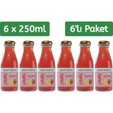 Cood Nature 6'lı Set Organik Çilekli Limonata 250ML - 1,5 lt