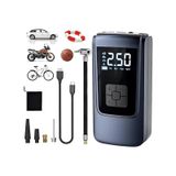 Coofbe 150Psi 6000Mah Şarjlı Otomatik Araç Lastik Şişirme Pompası Araç Lastik Hava Kompresörü Led Işıklı
