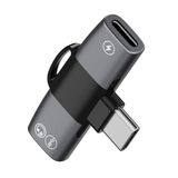 Coofbe 30W Hızlı Şarj Type-C To Type-C Dönüştürücü Çevirici Şarj Kulaklık Adaptörü Type-C Çoğaltıcı