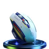 Coofbe 4 Ayarlanabilir Dpı Sarj Edilebilir 500Mah 2.4G Kablosuz Mouse Ofis Oyun Mouse Ios Mac Windows Uyumlu