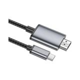 Coofbe 4K 30Hz Type-C To Hdmı Donusturucu Goruntu Aktarim Kablosu 2Metre Type-C To Hdmı Goruntu Kablo