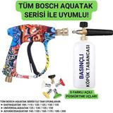 Coofbe Bosch Aquatak Serisi ile Uyumlu 5 Nozzle Set Bosch Basınçlı Araç Yıkama Tabancası Seti Basınçlı Yıkama Makinesi B
