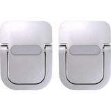 Coofbe Coofbe 2 Adet Yapışkanlı Katlanılabilir Laptop Standı Portatif Macbook Bilgisayar Laptop Stand Ayagi
