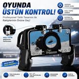 Coofbe L1-R1 Telefon Oyun Kolu Tetik Nişan Ve Tetik Tuşu Profesyonel Mobil Oyun Konsolu 4.7-6.7 İnç Telefon Uyumlu