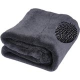 Coofbe Profesyonel 60X90cm 1200Gsm Ultra Kalın Mikrofiber Araç Kurulama Havlusu Oto Yıkama Bezi Kurutma Havlusu