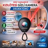 Coofbe Profesyonel Gizli Kamera Bulucu Kızılötesi Sinyal Algılama Taşınabilir Kızılötesi Gizli Kamera Dedektörü