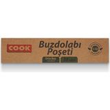 Cook 10'lu Paket Doğada Çözünür Buzdolabı Poşeti 30'lu - Şeffaf