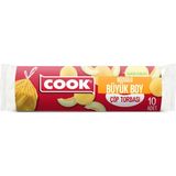 Cook 3'lü Paket 10'lu Büzgülü Büyük Boy Kavun Kokulu Çöp Torbası