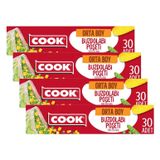COOK Buzdolabı Poşeti 24 x 38 cm, 30 yaprak, (4 paketi)