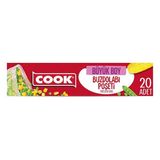 Cook Buzdolabı Poşeti Büyük Boy 30X45 Cm 20 Yaprak