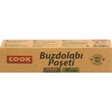 Cook Doğada Çözünür Buzdolabı Poşeti Orta Boy 30'lu 4 Adet