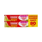 Cook Ekonomik Büyük Buzdolabı Poşeti Cook Ekonomik Büyük Buzdolabı Poşeti 80 Yaprak