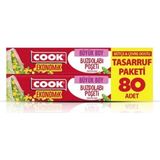 Cook Ekonomik Buzdolabı Poşeti Büyük 80'li