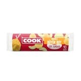 Cook Ekonomik Büzgülü Kokulu Çöp Torbası, Büyük Boy (Kavun) 65 x 70 cm (1 x 10 Adet)